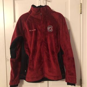 Gamecock zip up fleece